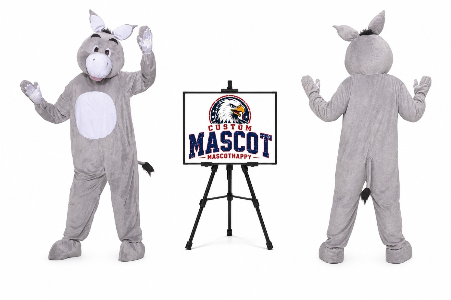 Plush Donkey Mascot Costume Plush Donkey Mascot Costume