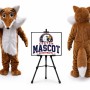 Plush Fox Mascot Costume