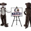 Plush Otter Mascot Costume