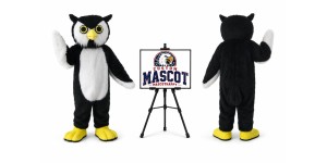 Plush Owl Hoot Mascot Costume