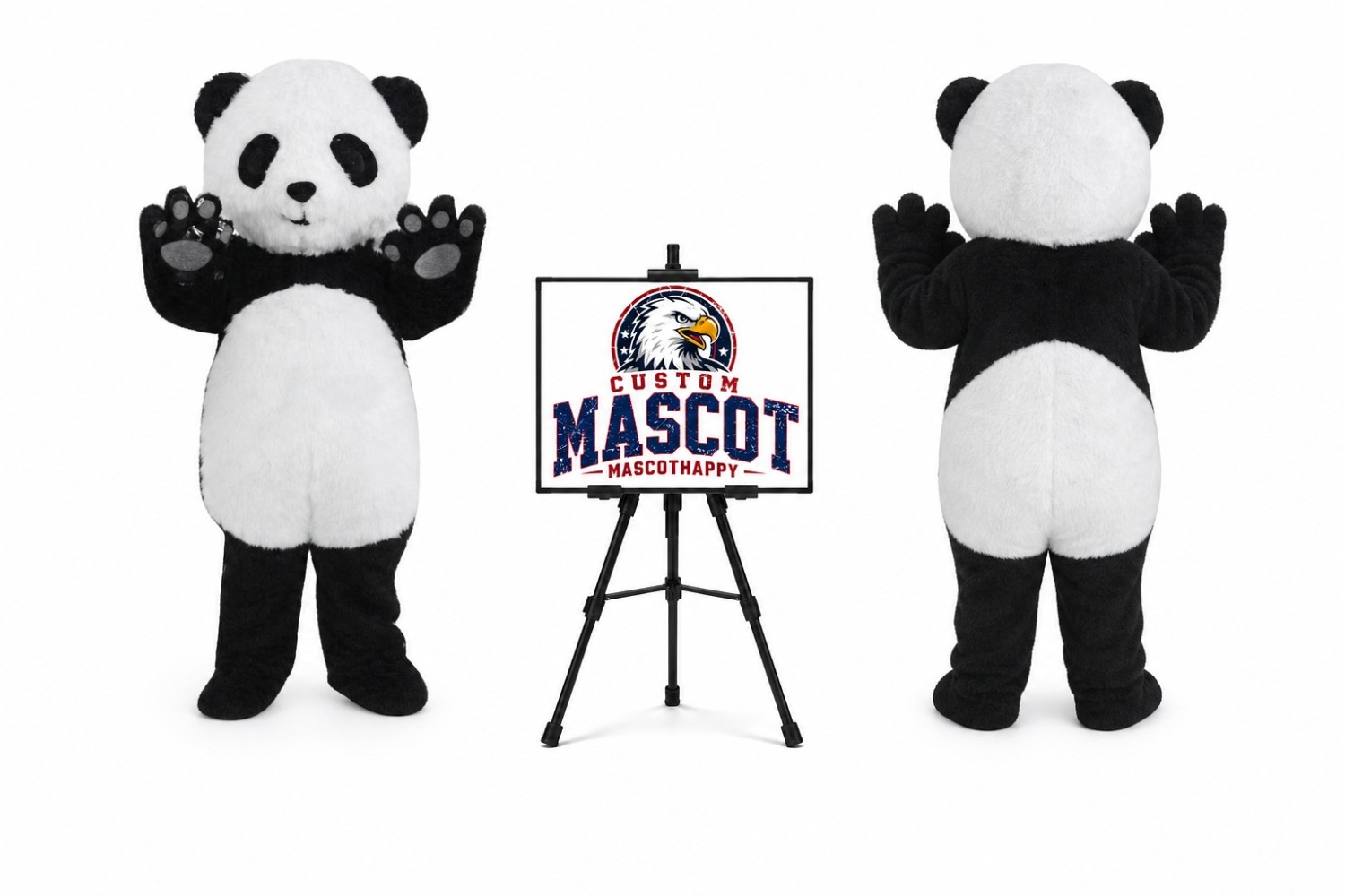 Plush Panda Mascot Costume Plush Panda Mascot Costume