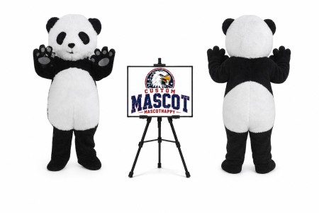 Plush Panda Mascot Costume