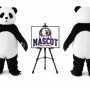 Plush Panda Mascot Costume