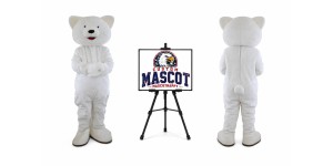 Plush Pollar Bear Animal Mascot Costume Plush Pollar Bear Animal Mascot Costume