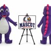 Plush Dinosaur Mascot Costume