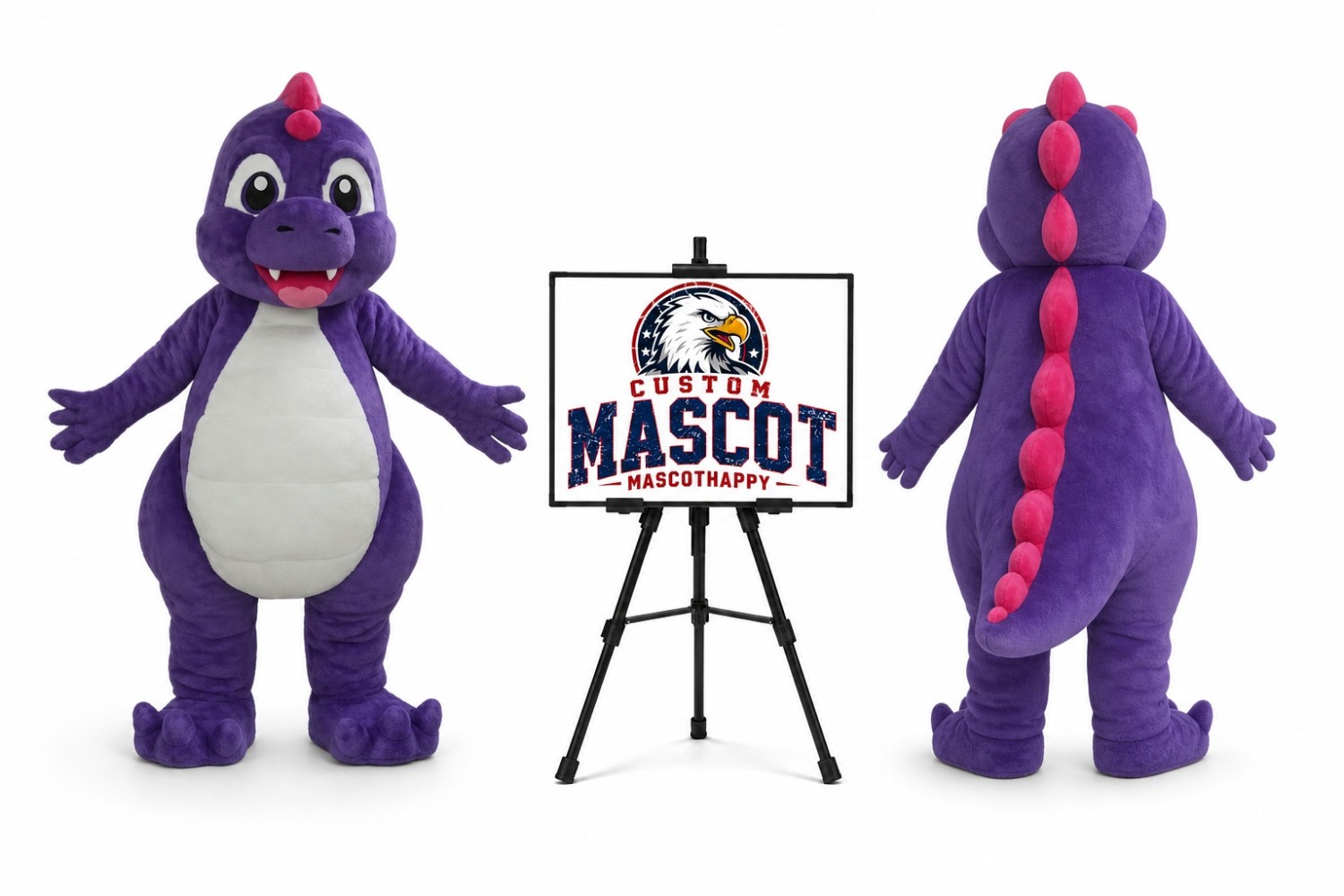 Plush Dinosaur Mascot Costume Plush Dinosaur Mascot Costume