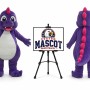 Plush Dinosaur Mascot Costume