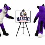 Plush Wolf Husky Mascot Costume