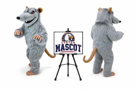 Plush Rat Mouse Mascot Costume