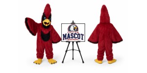 Plush Cardinal Mascot Costume Plush Cardinal Mascot Costume