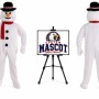 Snowman Mascot Costume for Christmas Events