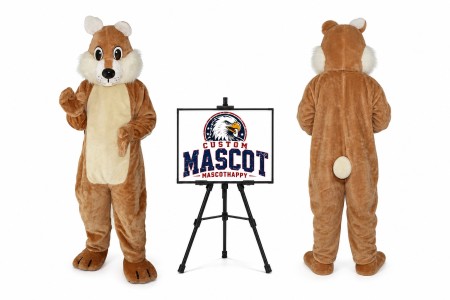 Plush Squirrels Mascot Costume