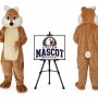 Plush Squirrels Mascot Costume