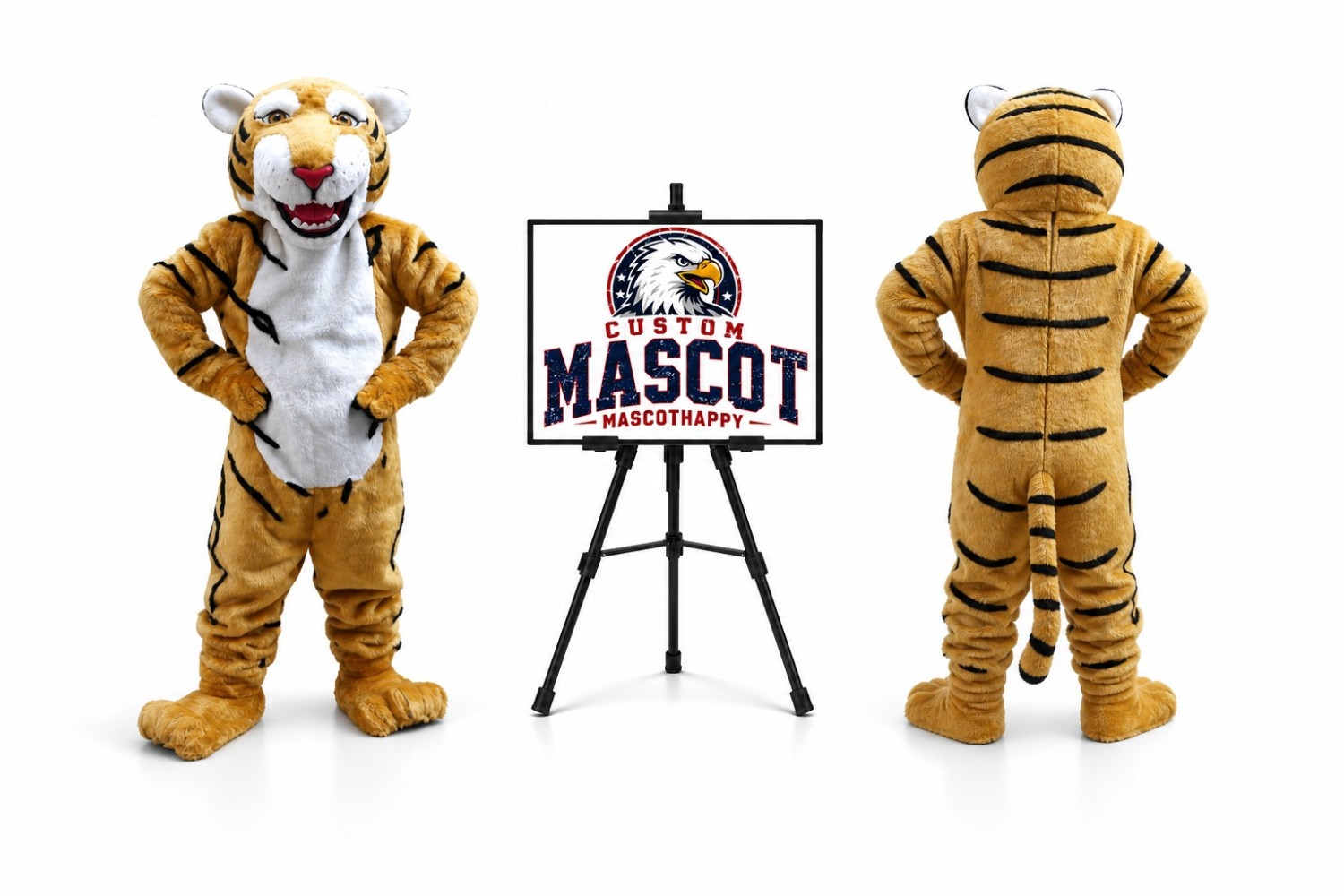 Plush Tiger Mascot Costume Plush Tiger Mascot Costume