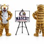 Plush Tiger Mascot Costume