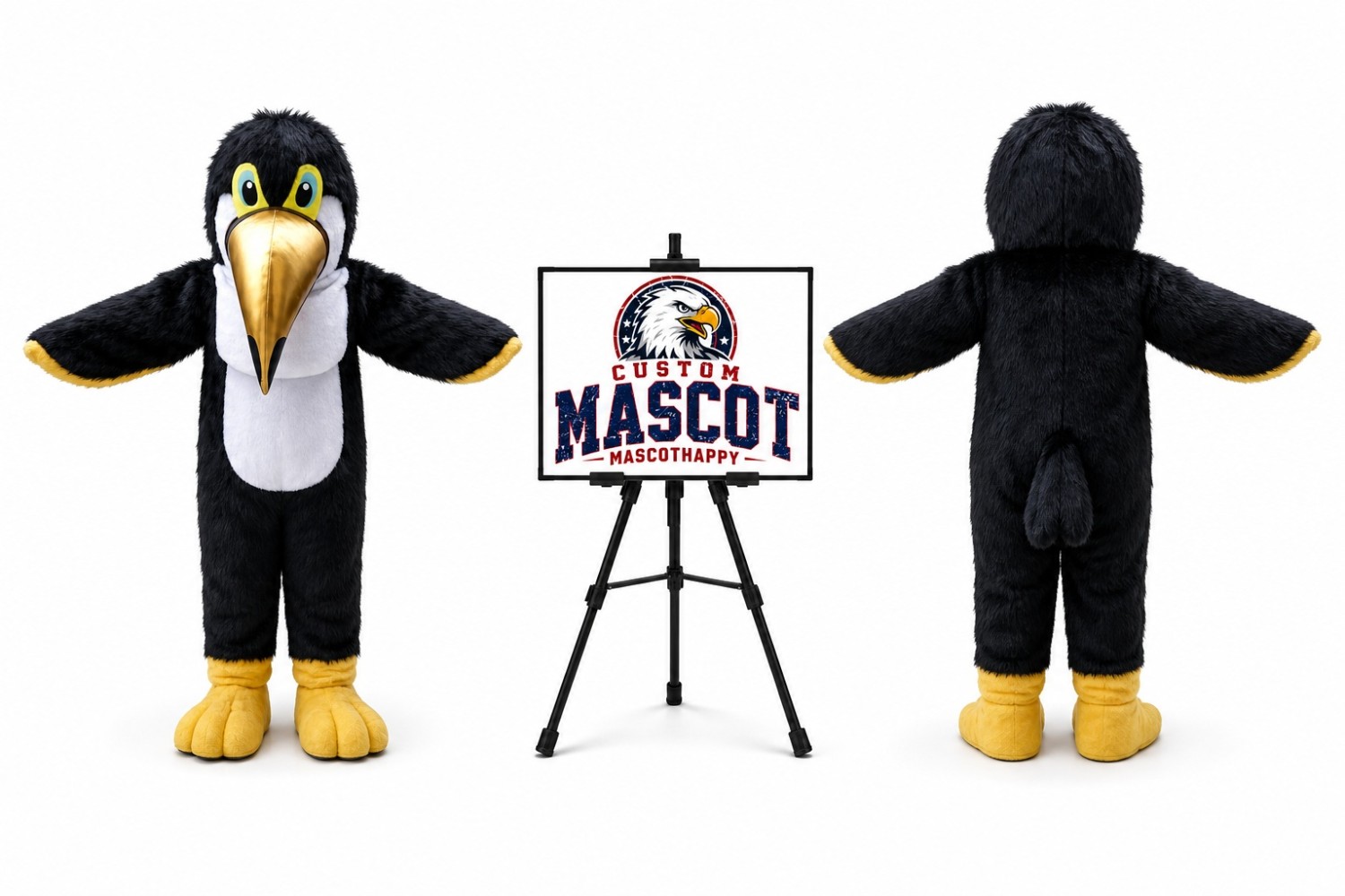 Plush Toucan Mascot Costume Plush Toucan Mascot Costume
