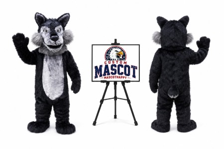 Plush Wolf Mascot Coyote Werewolf Costume Mascot Costume