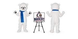 Polar Bear Mascot Costume Polar Bear Mascot Costume