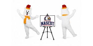 Polar Bear Mascot Costume Polar Bear Mascot Costume