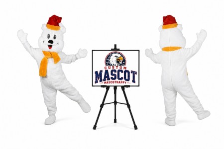 Polar Bear Mascot Costume