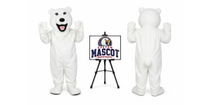 Polar Bear Mascot Costume Polar Bear Mascot Costume