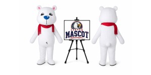 Polar Bear Mascot Costume Polar Bear Mascot Costume
