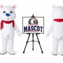 Polar Bear Mascot Costume