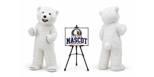 Polar Bear Mascot Costume Polar Bear Mascot Costume