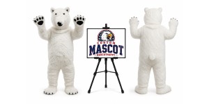 Polar Bear Mascot Costume Polar Bear Mascot Costume