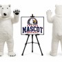 Polar Bear Mascot Costume