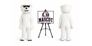 Polar Bear Mascot Costume for Parties Polar Bear Mascot Costume for Parties