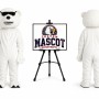 Polar Bear Mascot Costume for Parties