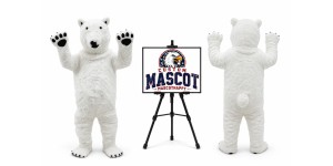 Polar Bear Mascot Costume Polar Bear Mascot Costume