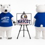 Polar Bear Mascot Costume for Parades