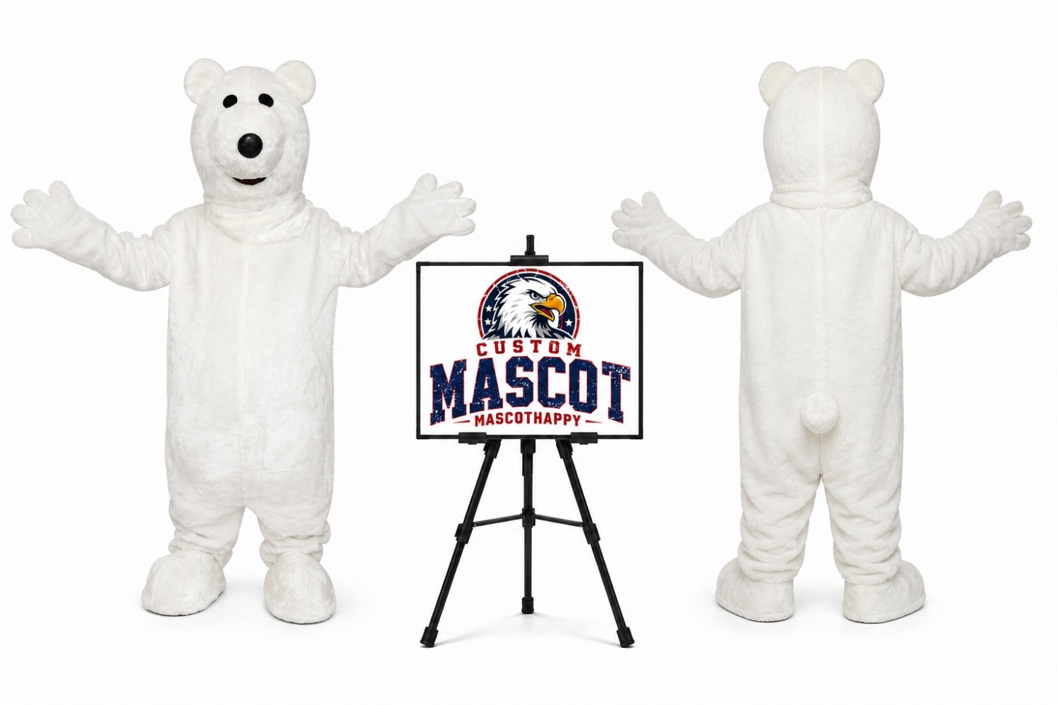 Polar Bear Bear Mascot Costume Polar Bear Bear Mascot Costume