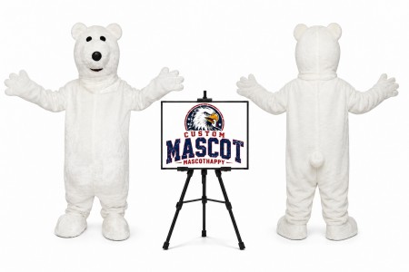 Polar Bear Bear Mascot Costume
