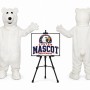 Polar Bear Bear Mascot Costume