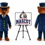 Police Bear Mascot Costume