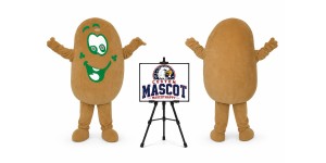 Potato Vegetable Mascot Costume Potato Vegetable Mascot Costume