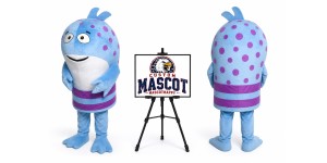 Pout-Pout Fish Mascot Costume