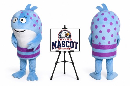 Pout-Pout Fish Mascot Costume