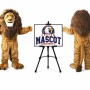 Power Animal Lion Mascot Costume