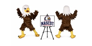 Power Fierce Eagle Mascot Costume Power Fierce Eagle Mascot Costume