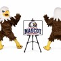 Power Fierce Eagle Mascot Costume
