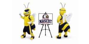 Power Fierce Hornet Mascot Costume Power Fierce Hornet Mascot Costume
