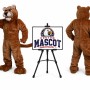 Power Leopard Panther Cat Cougar Mascot Costume