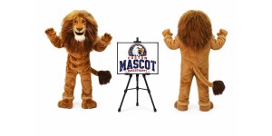 Power Lion Mascot Costume Power Lion Mascot Costume