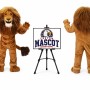 Power Lion Mascot Costume