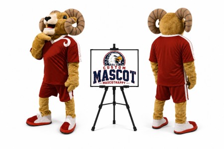 Power Rams Mascot Costume