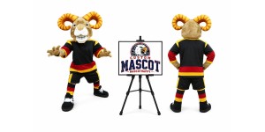 Power Sport Ram Mascot Costume for Sports Events Power Sport Ram Mascot Costume for Sports Events